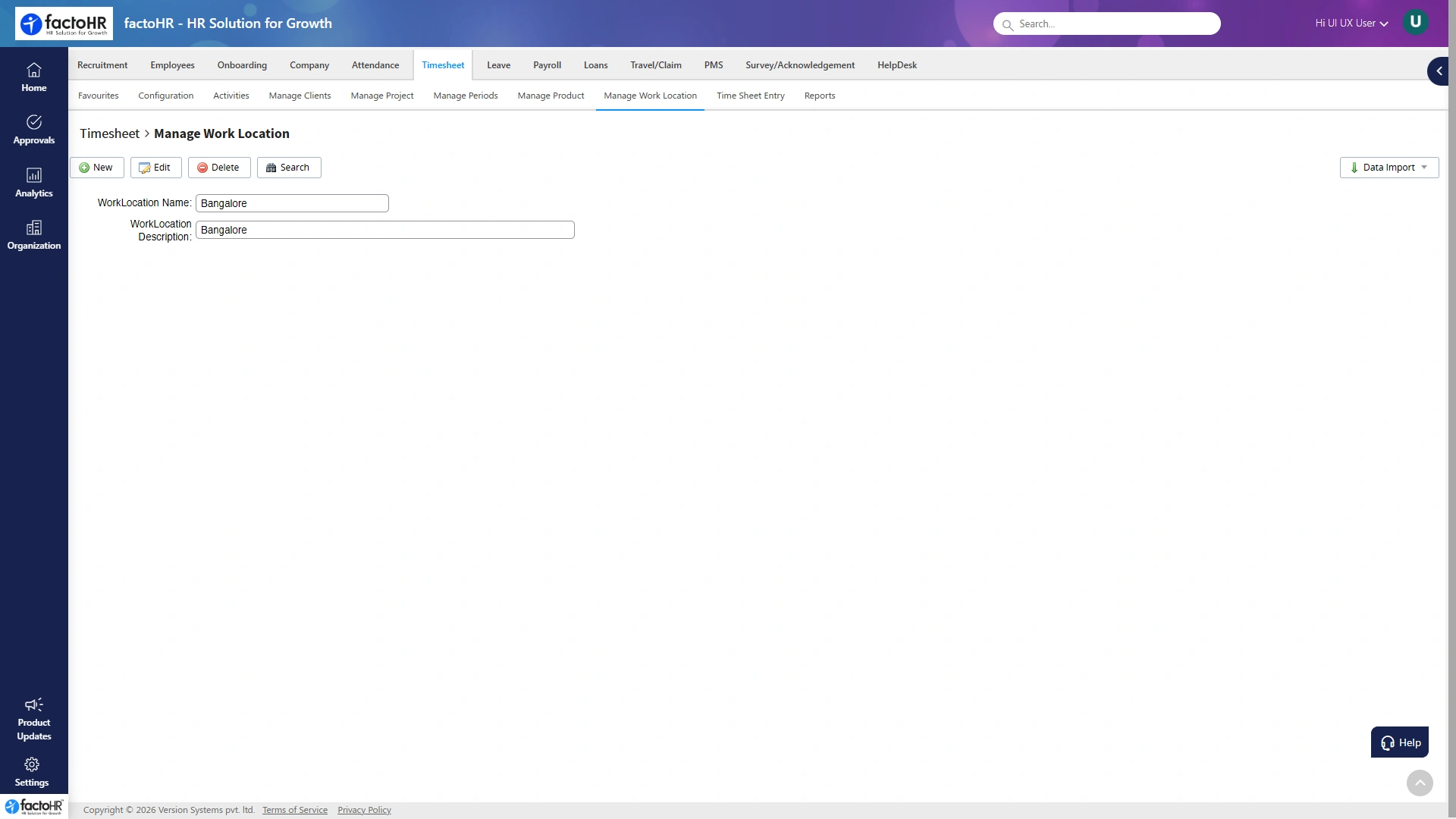 HR and payroll software for logistics multi-depot work locations