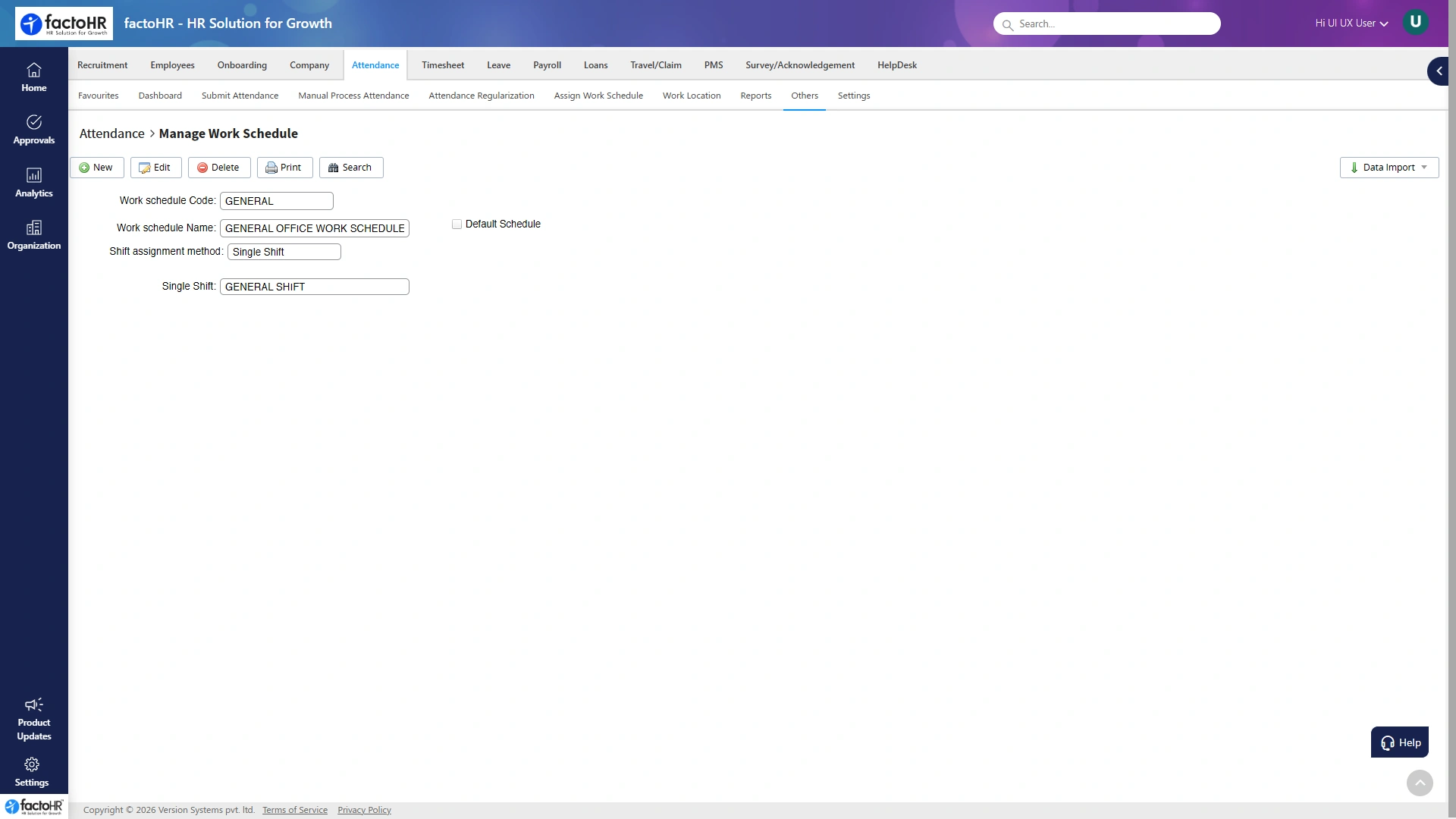 HR and payroll software for manufacturing work schedule and roster