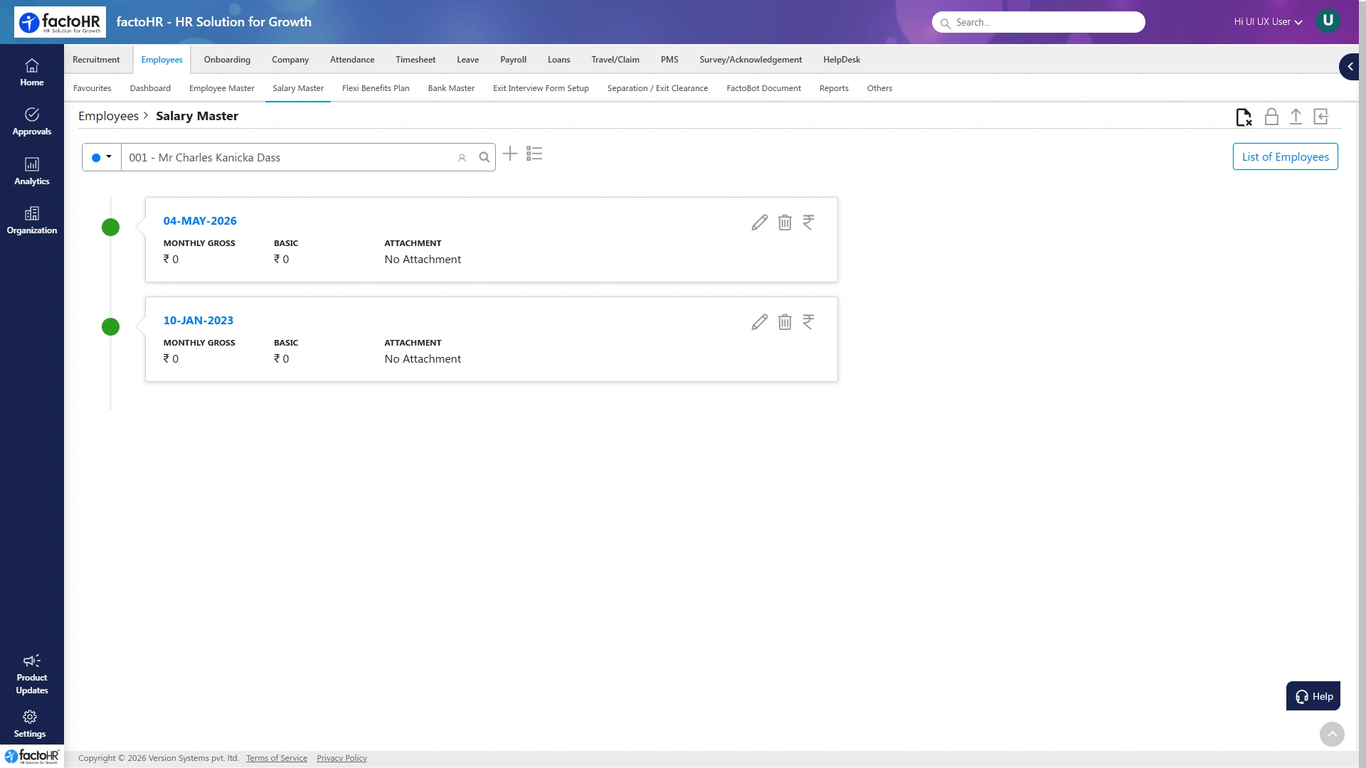 HR and payroll software for education pay scale and salary structure